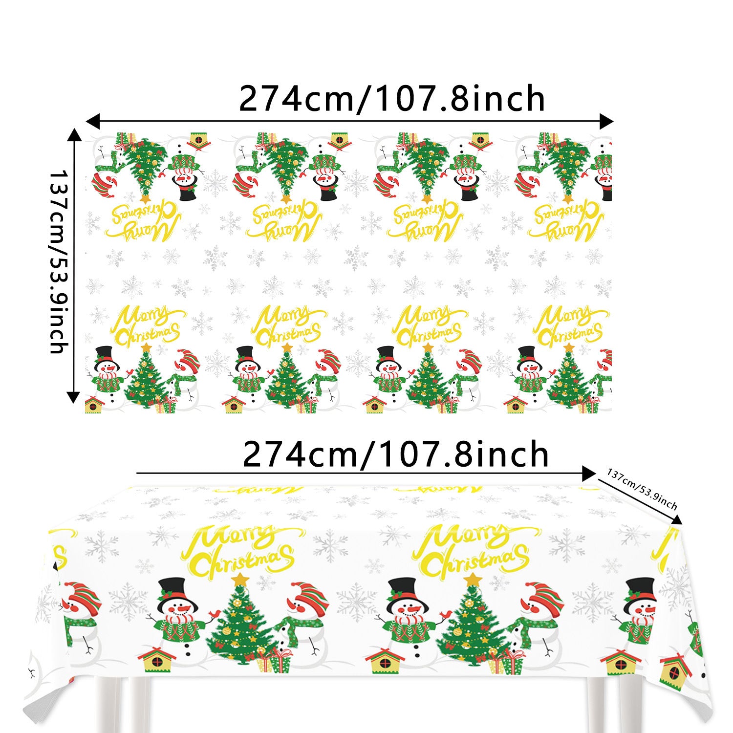 Christmas tablecloth