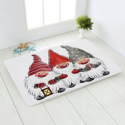 Christmas Themed Flannel Non-slip Door Mat