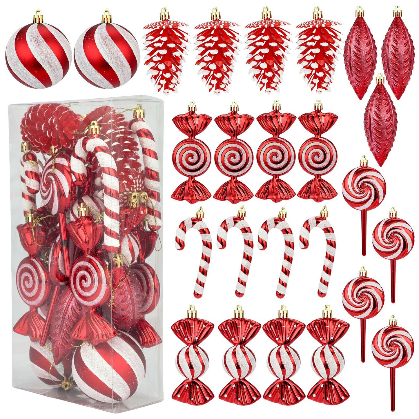 Christmas tree decoration pendant set