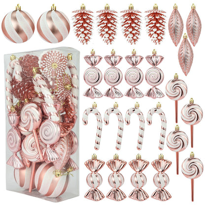 Christmas tree decoration pendant set