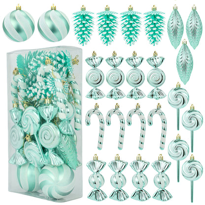 Christmas tree decoration pendant set