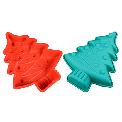 Christmas tree food-grade baking model