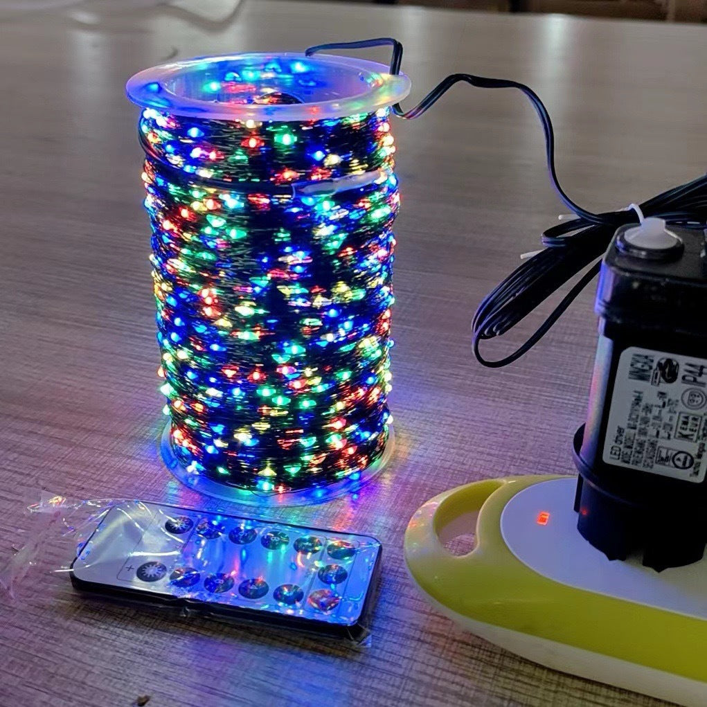 Christmas tree light string