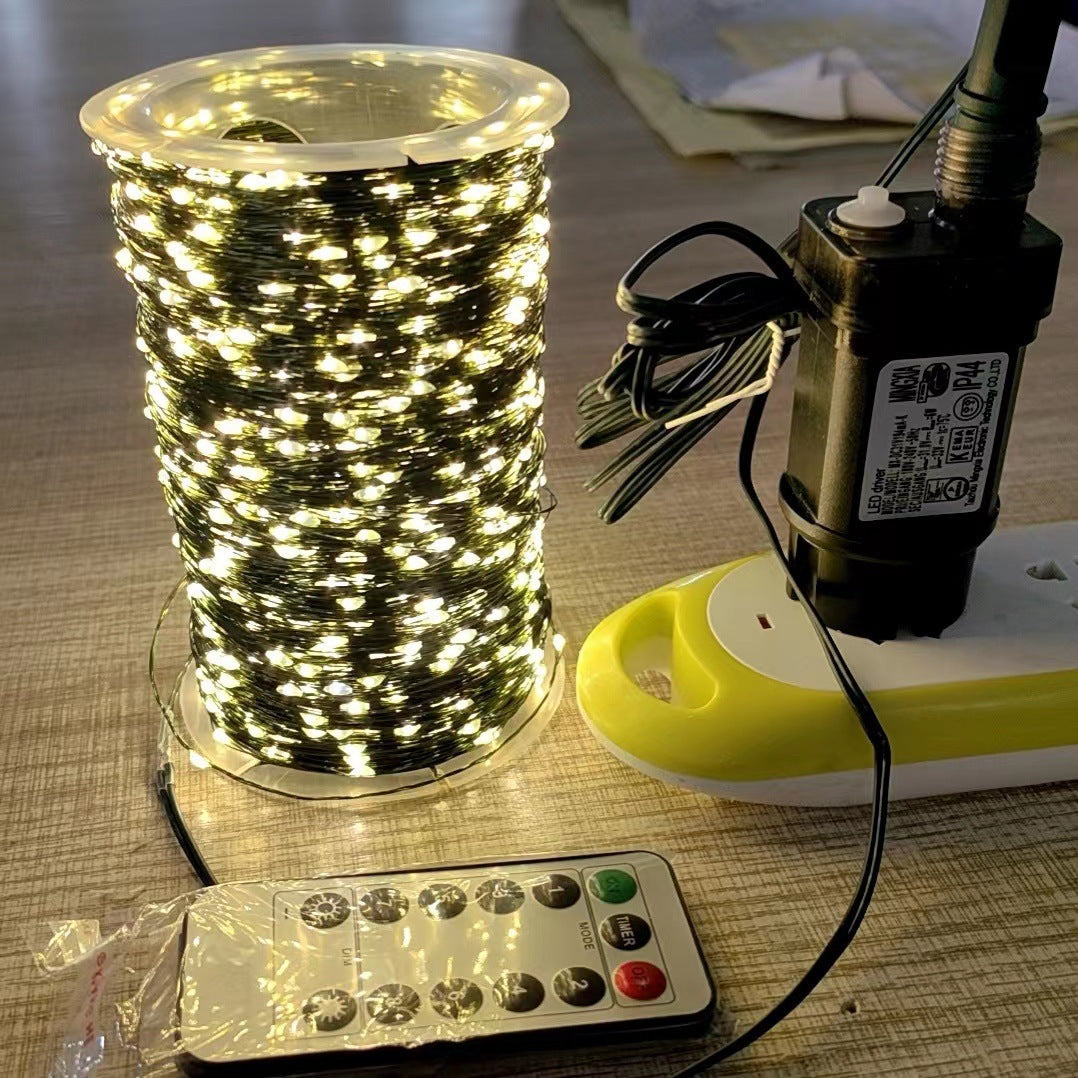 Christmas tree light string