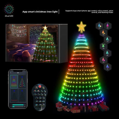 Christmas tree light strings