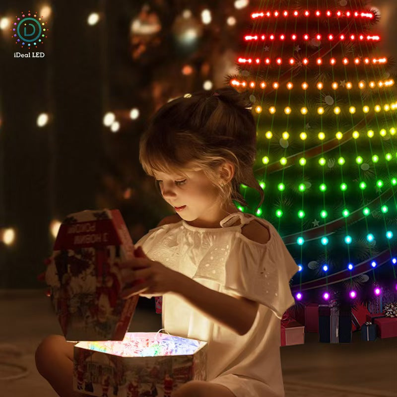 Christmas tree light strings