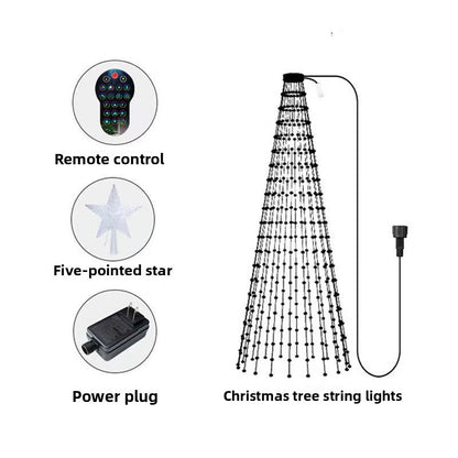 Christmas tree light strings