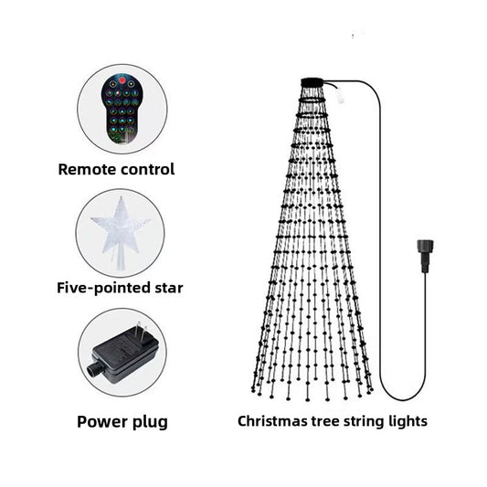 Christmas tree light strings