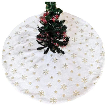 Christmas tree skirt decoration