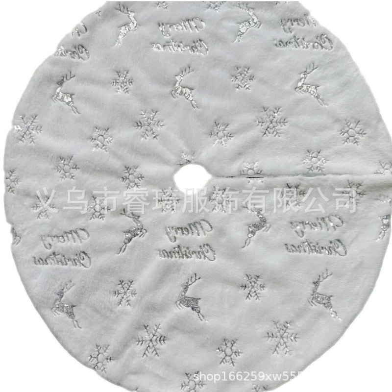 Christmas tree skirt decoration