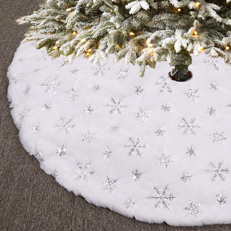 Christmas tree skirt decoration