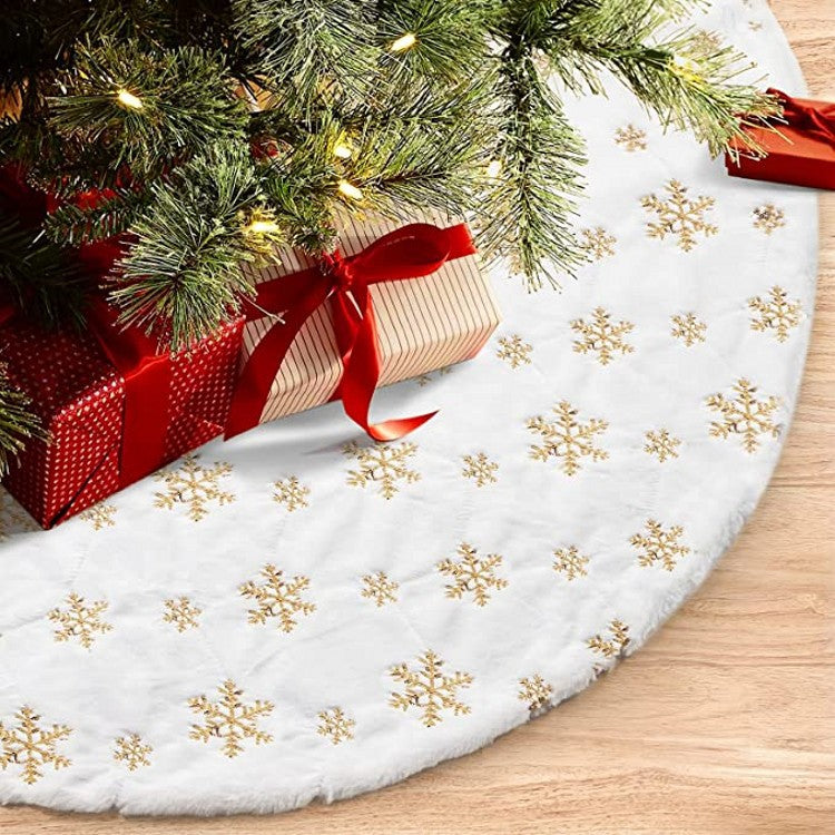 Christmas tree skirt decoration