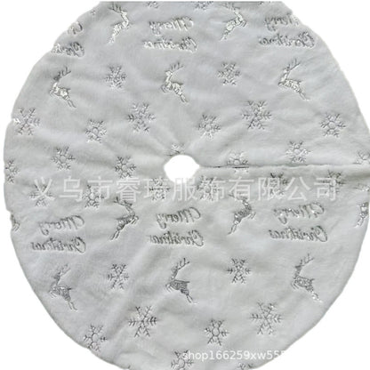 Christmas tree skirt decoration
