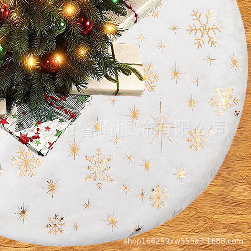 Christmas tree skirt decoration