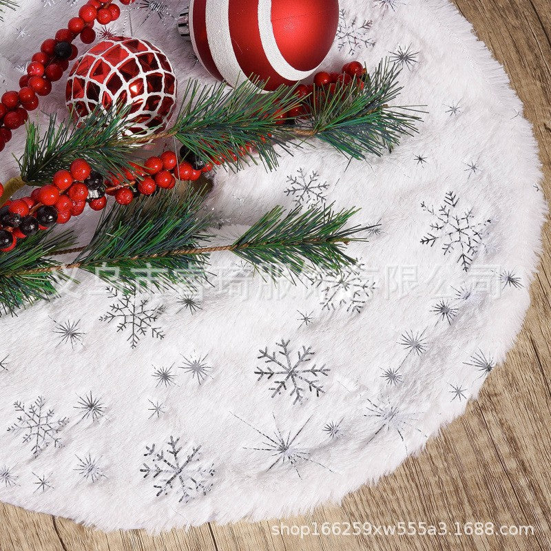 Christmas tree skirt decoration