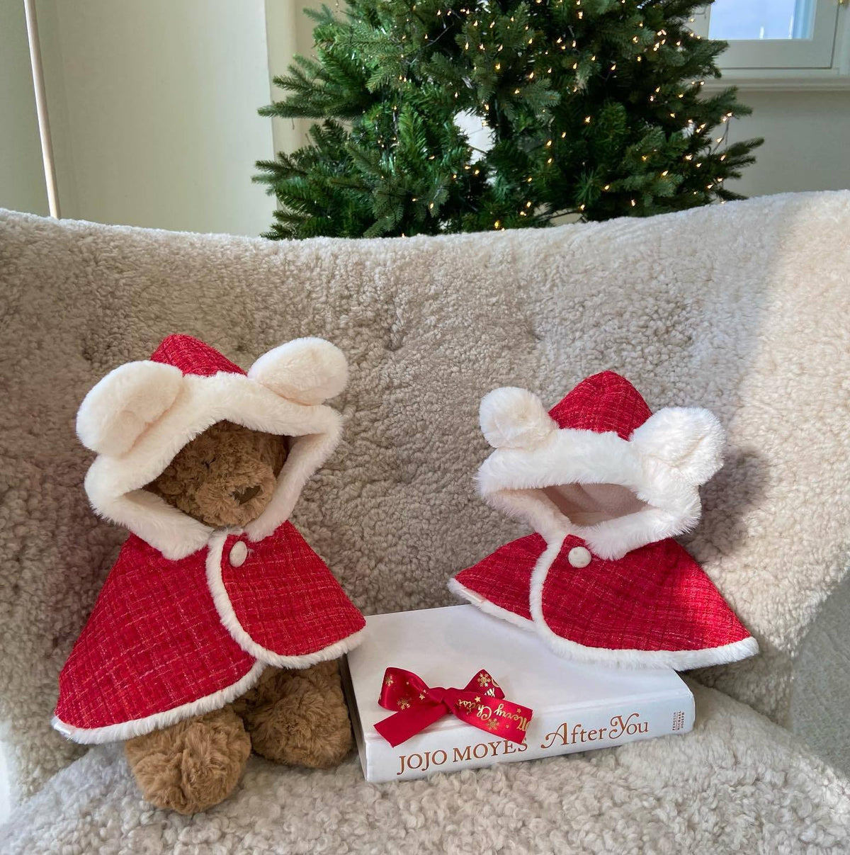 Christmas warm-up doggy Christmas outfit