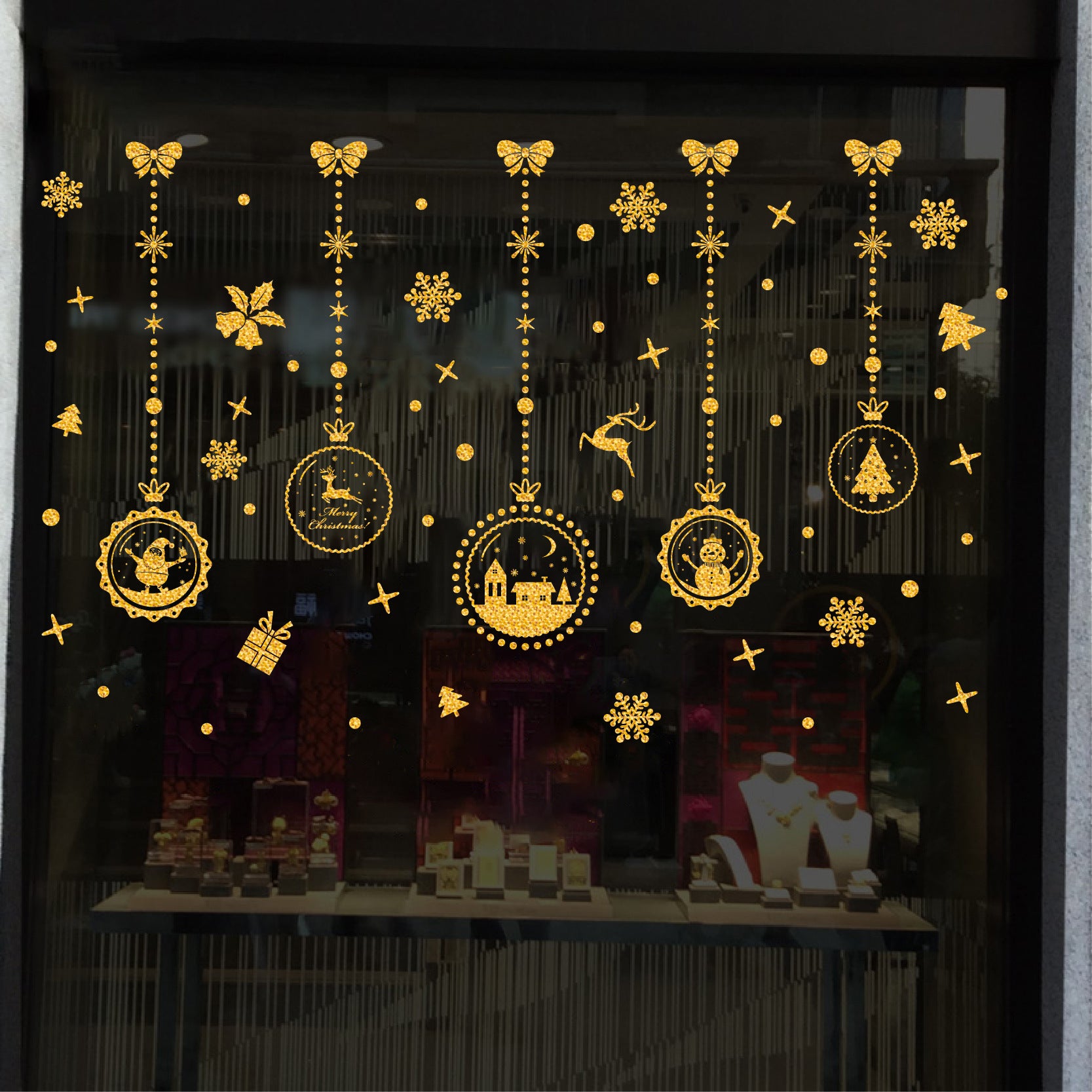 Christmas Window Stickers