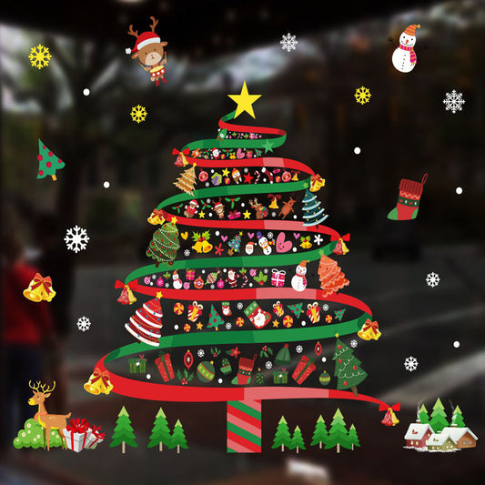 Christmas window stickers