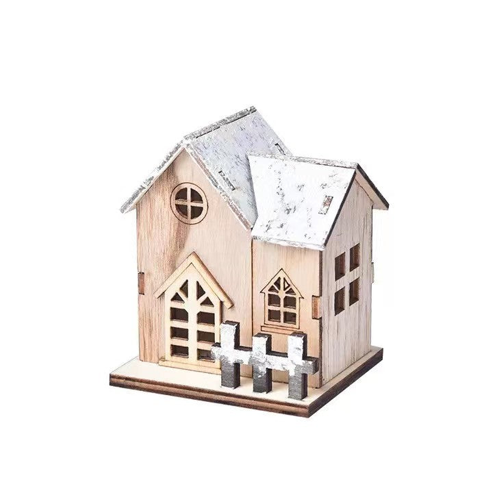 Christmas wooden ornament
