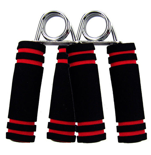 Chrome-plated grip exerciser