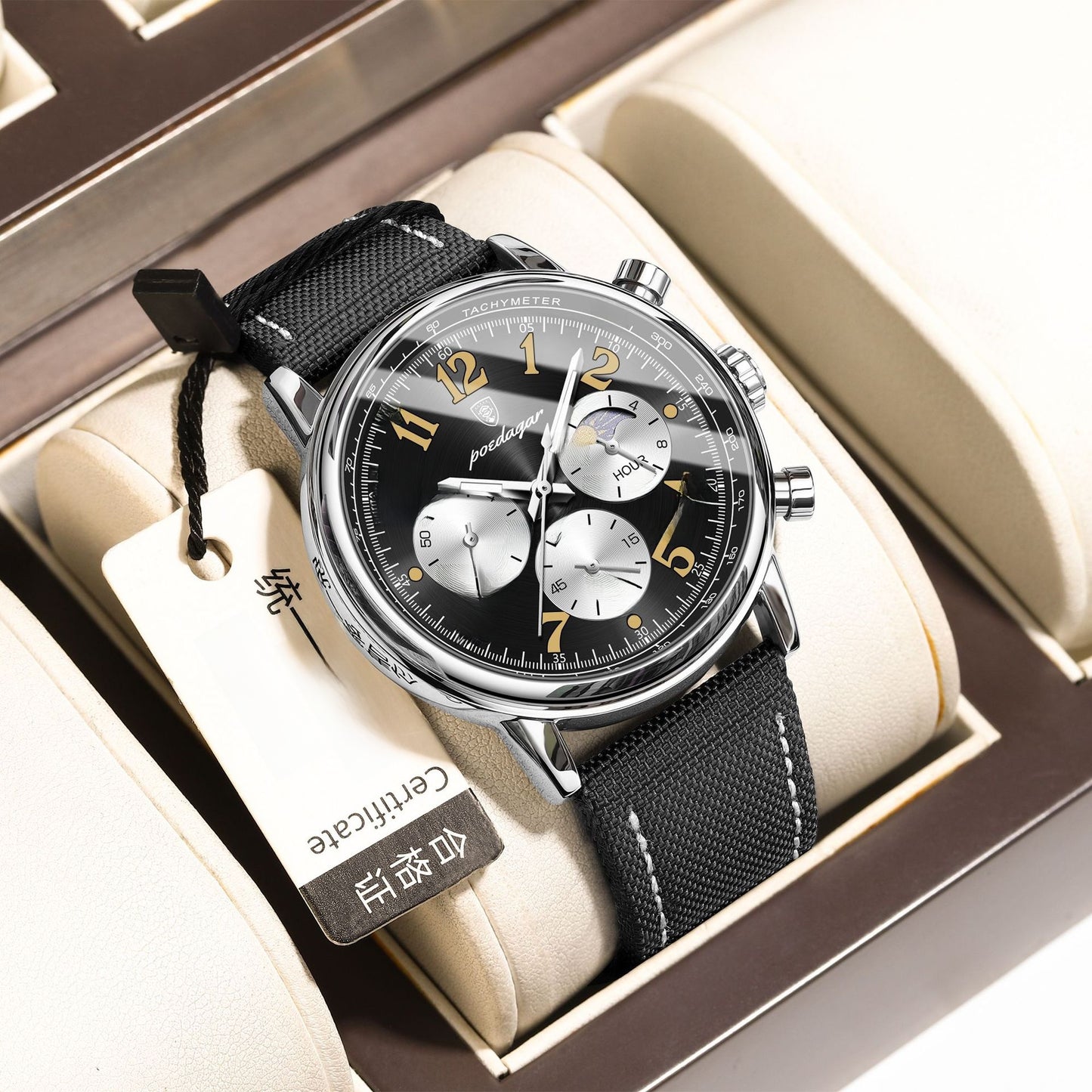 Chronograph Multifunction Luminous Quartz Watch