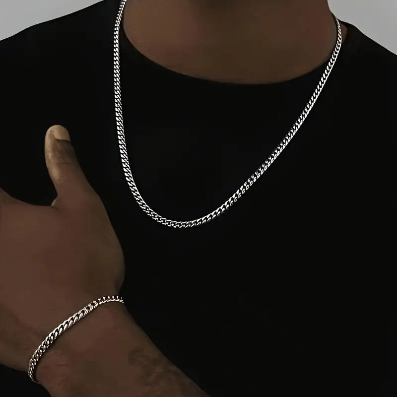 Chunky Cuban Link Chain Necklace