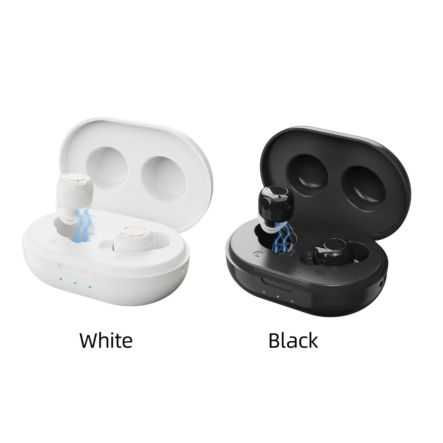 CIC Hearing Aid with Magnetic Charging