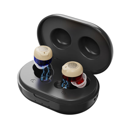 CIC Hearing Aid with Magnetic Charging