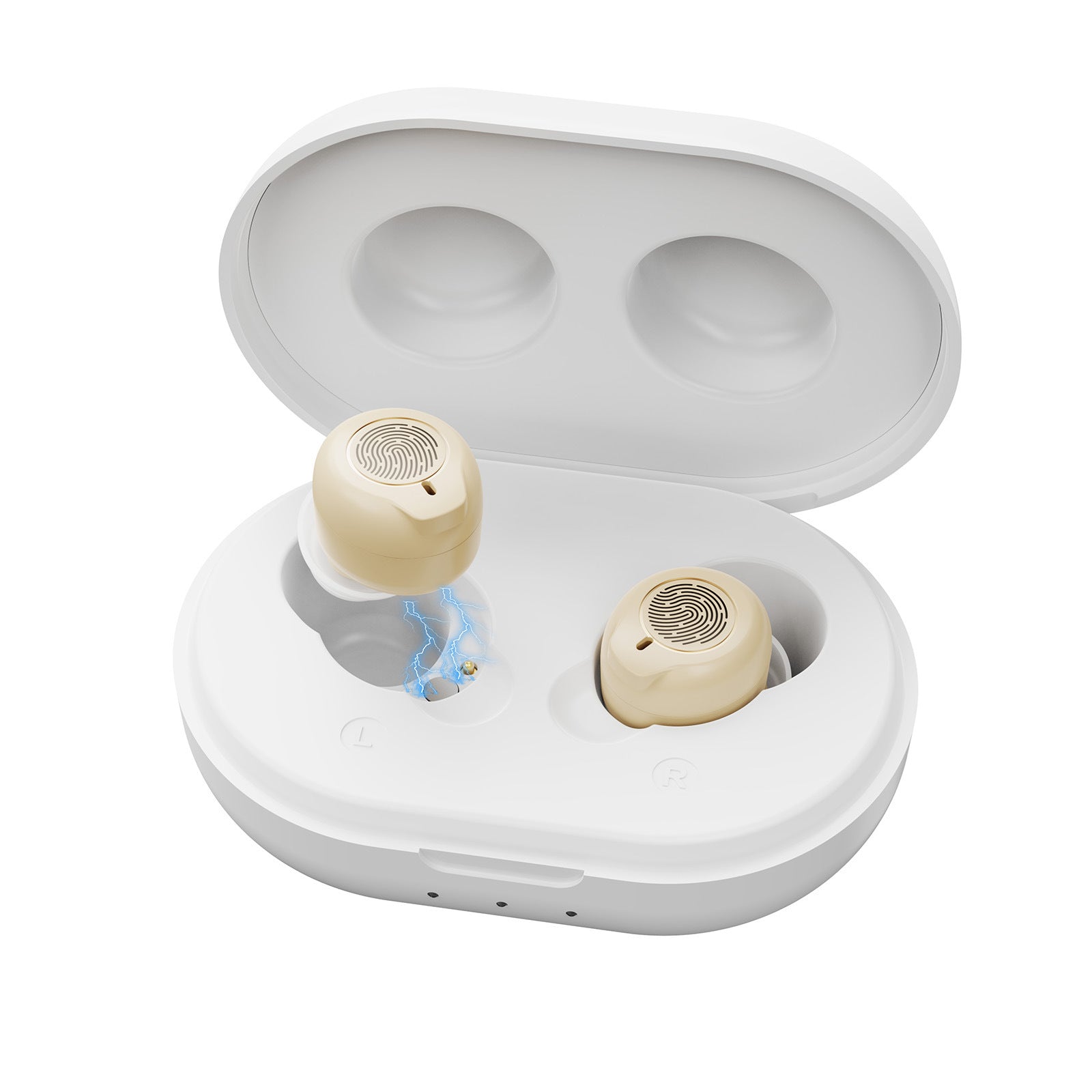 CIC Hearing Aid with Magnetic Charging