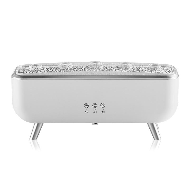 Cigar-shaped flame humidifier