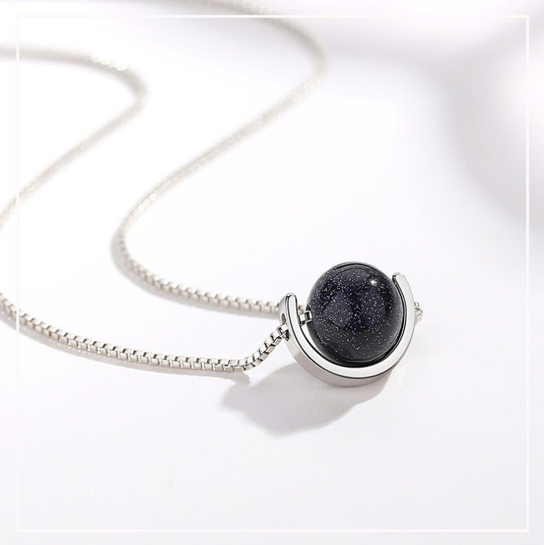 Cinnabar Silver Geometric Necklace