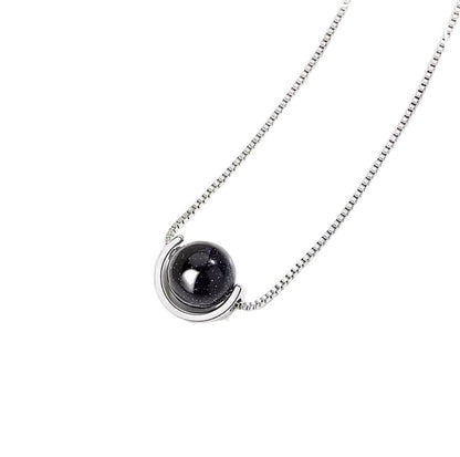 Cinnabar Silver Geometric Necklace