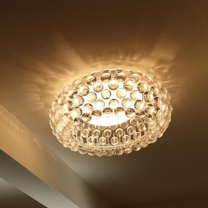 Circular creative art ceiling lamp