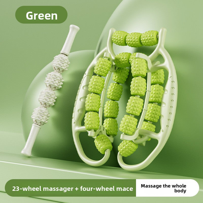 Circular leg clamps and thigh muscle relaxers