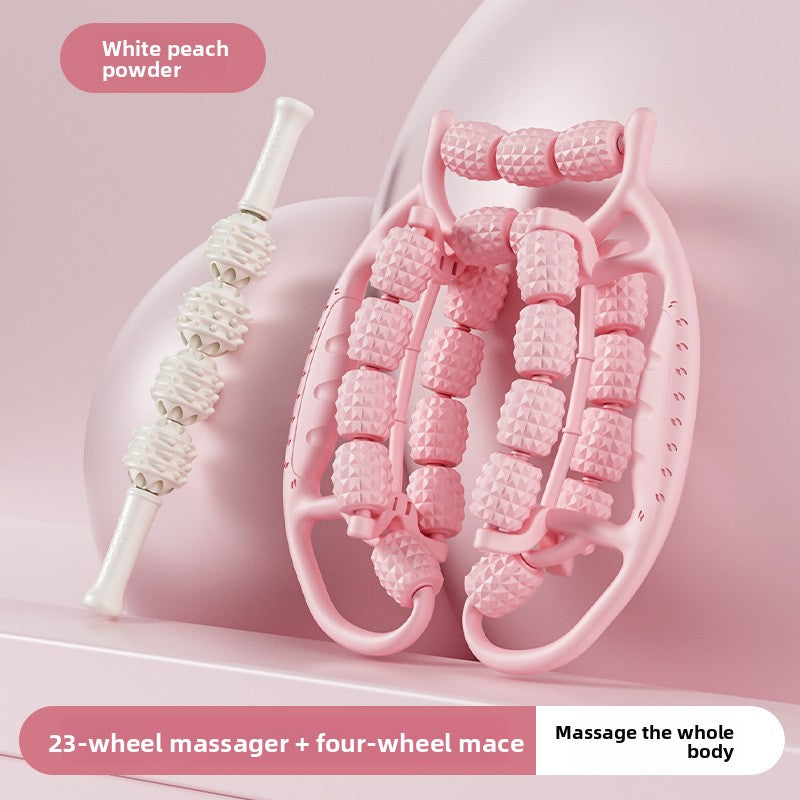 Circular leg clamps and thigh muscle relaxers