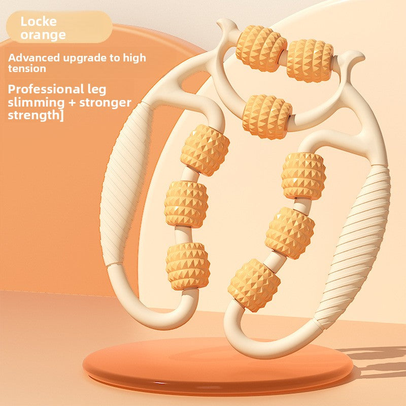 Circular leg clamps and thigh muscle relaxers