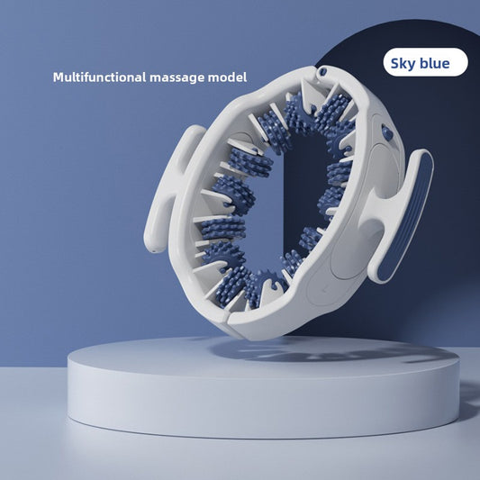 Circular leg massage device