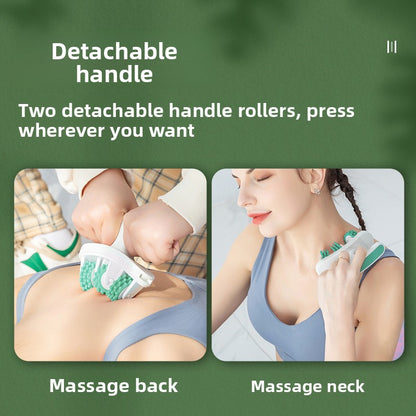 Circular leg massage device