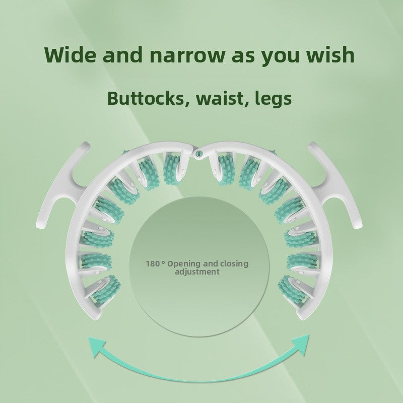 Circular leg massage device
