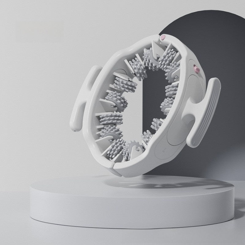 Circular leg massage device