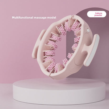 Circular leg massage device