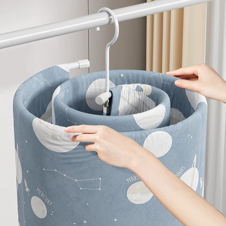 Circular rotating hanging cool sun