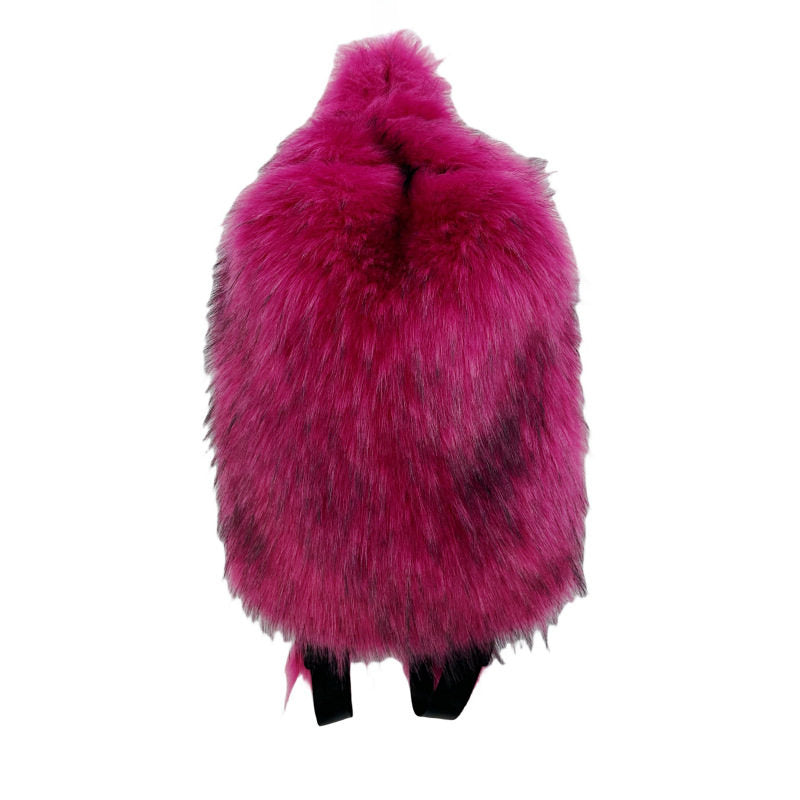 Ciseonik Hot-Selling School Bag, Fur Backpack, Women's Furry Bag, New Versatile Travel Plush Backpack