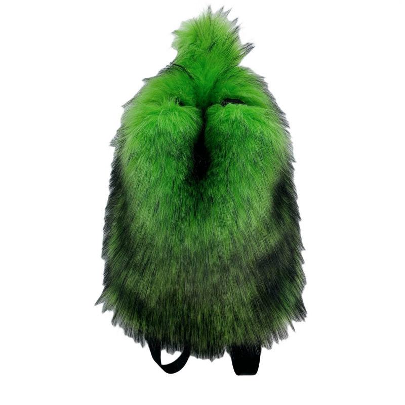 Ciseonik Hot-Selling School Bag, Fur Backpack, Women's Furry Bag, New Versatile Travel Plush Backpack