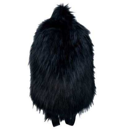 Ciseonik Hot-Selling School Bag, Fur Backpack, Women's Furry Bag, New Versatile Travel Plush Backpack