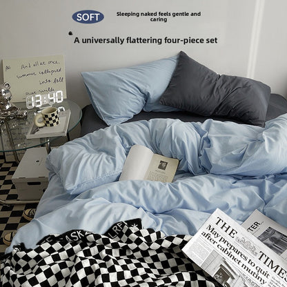 Class A Washed Cotton Bed Sheet Set