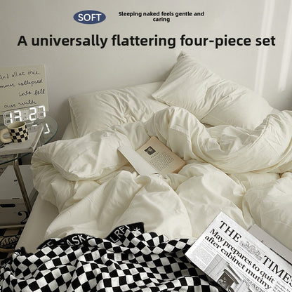 Class A Washed Cotton Bed Sheet Set