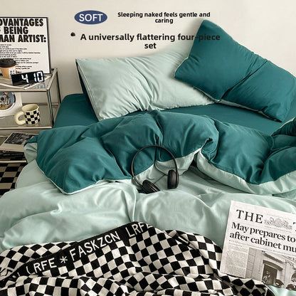 Class A Washed Cotton Bed Sheet Set