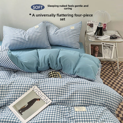 Class A Washed Cotton Bed Sheet Set