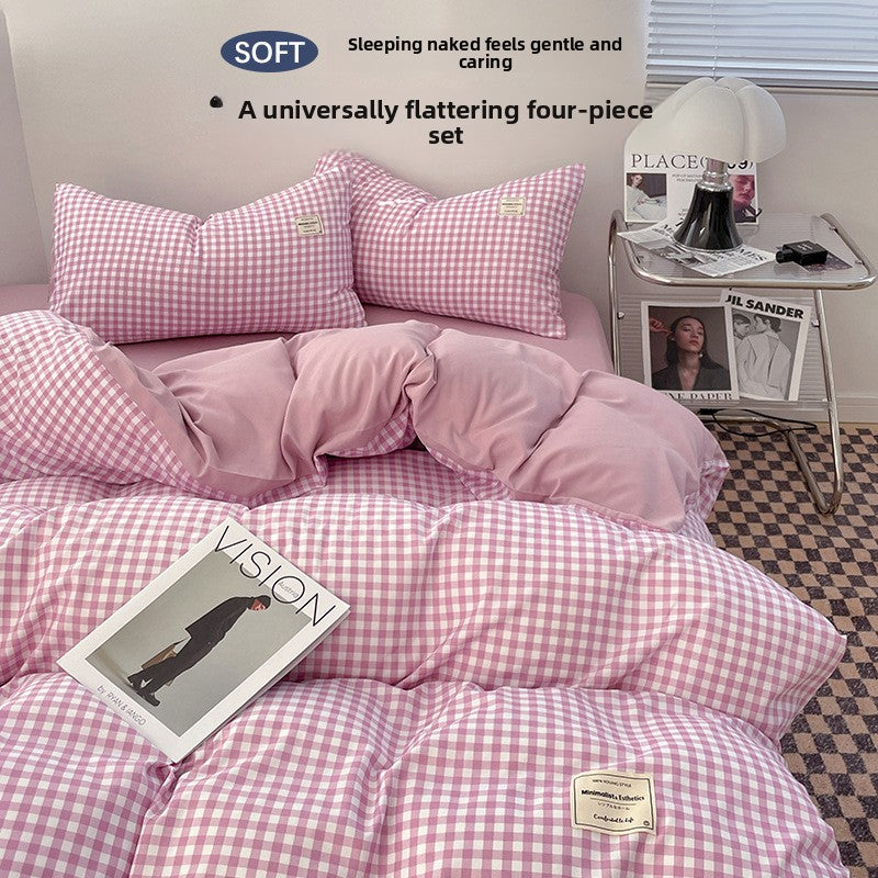 Class A Washed Cotton Bed Sheet Set